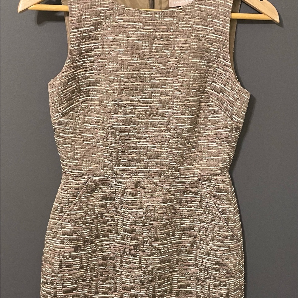 Banana Republic Textured Mini Dress - Brown